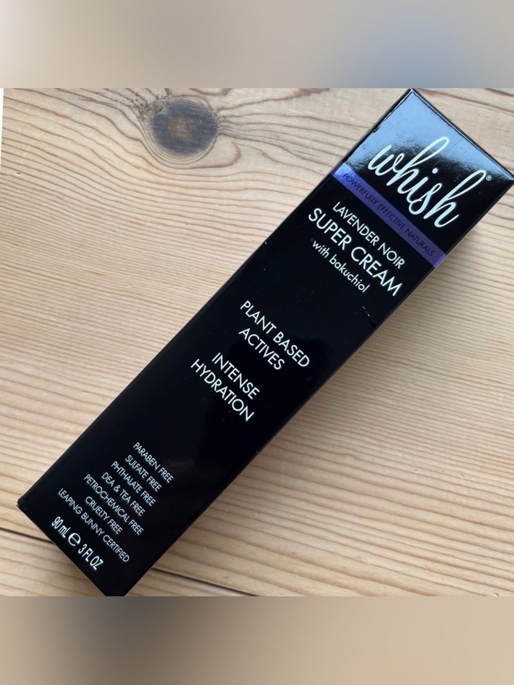 NEW Whish Lavender Noir Super Cream With Bakuchiol- Intense Hydration